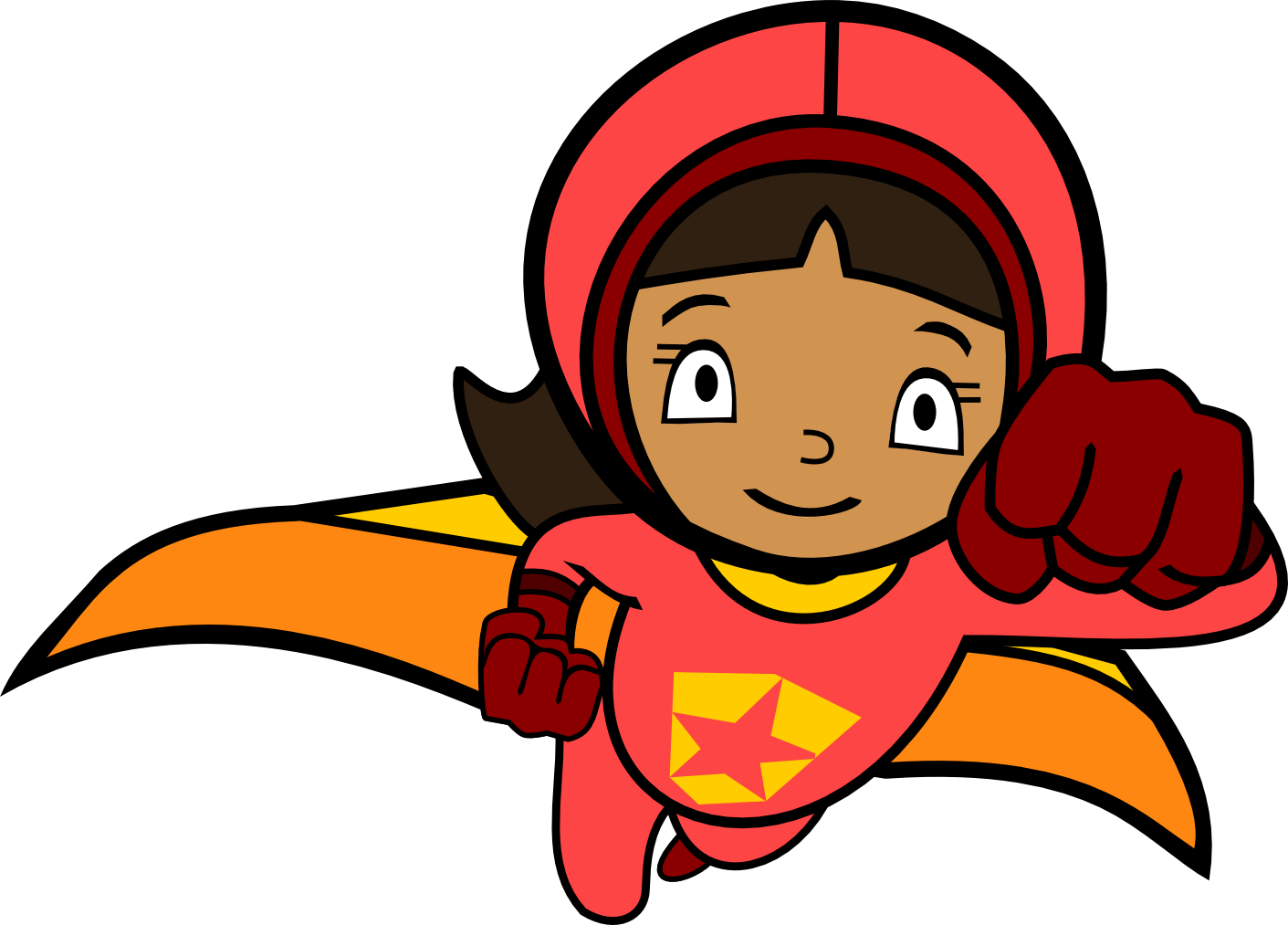 WordGirl One Fist Forward