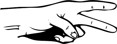 Hand Making Scissors Movement