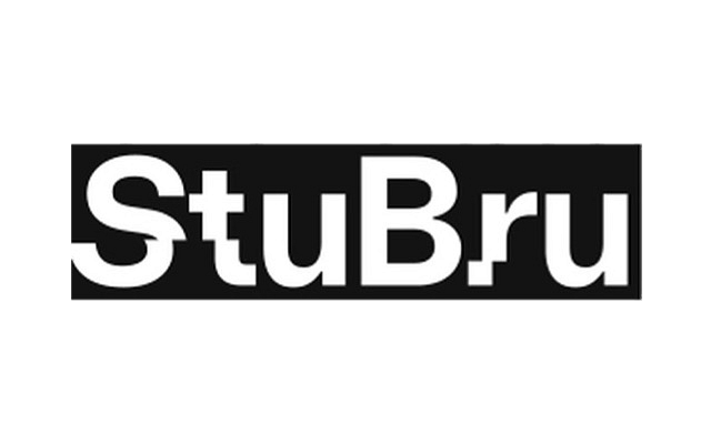 Studio Brussel StuBru text in box 