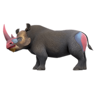 Zafari character Renalda the rhinoceros