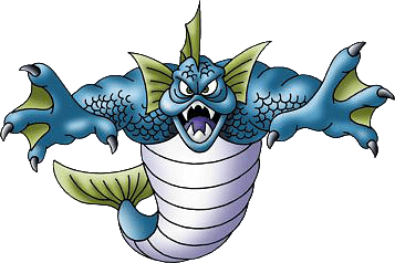 Dragon Quest (Dragon Warrior) character Merman