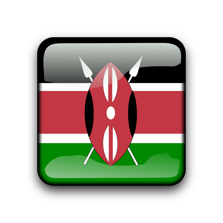 Kenya Flag Icon