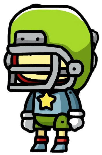 Scribblenauts American Football Player