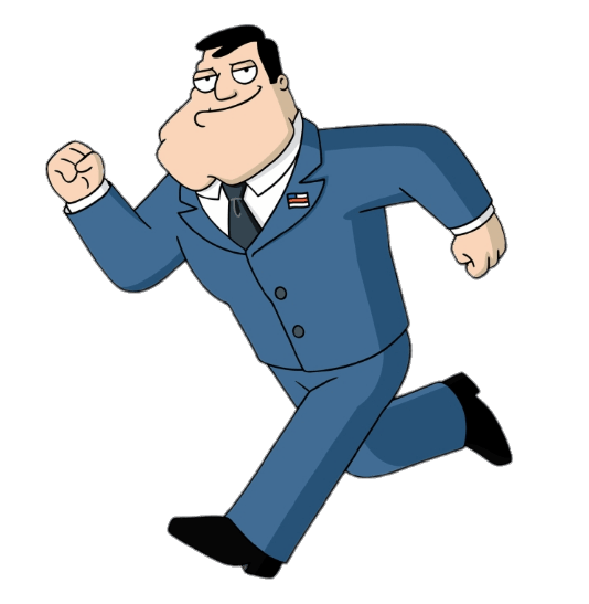 American Dad! Stan Smith Running