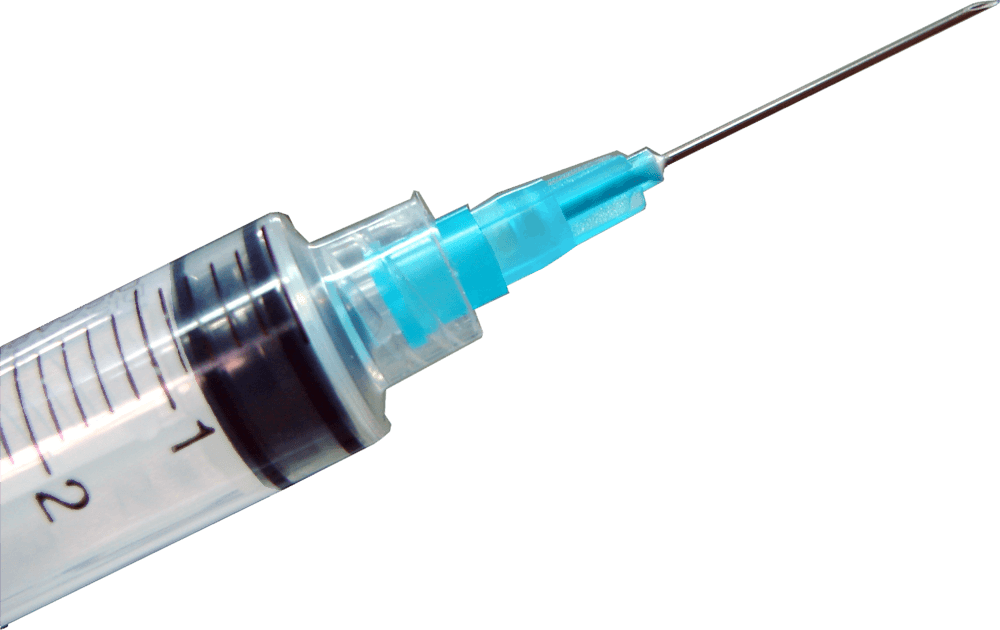 Syringe Blue Top