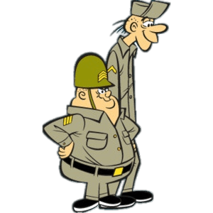 Sergeant Blast and Private Meekly