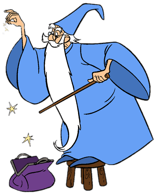 Merlin Adding Some Magic To His Bag