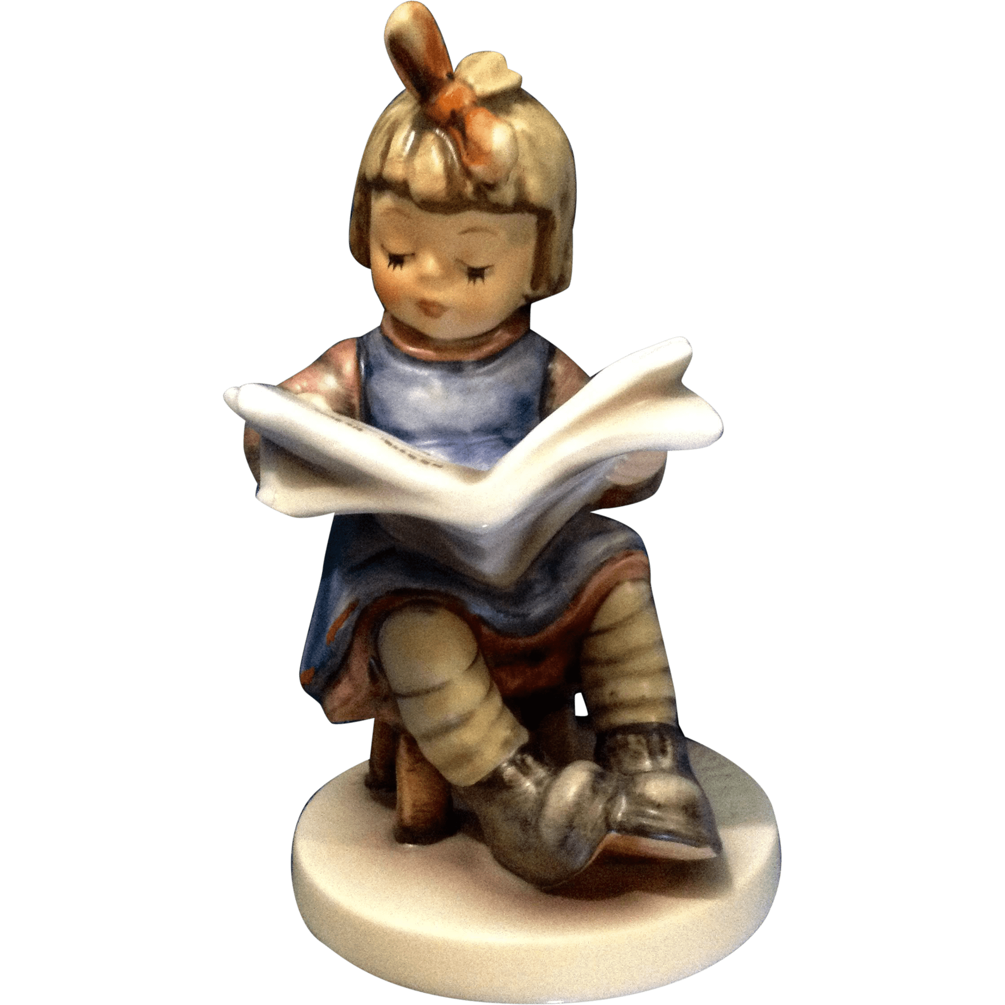 Girl Reading Hummel Figurine