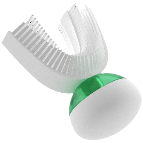 Green Mouthpiece Toothbrush