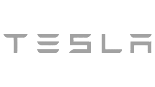 Tesla grey scripted 