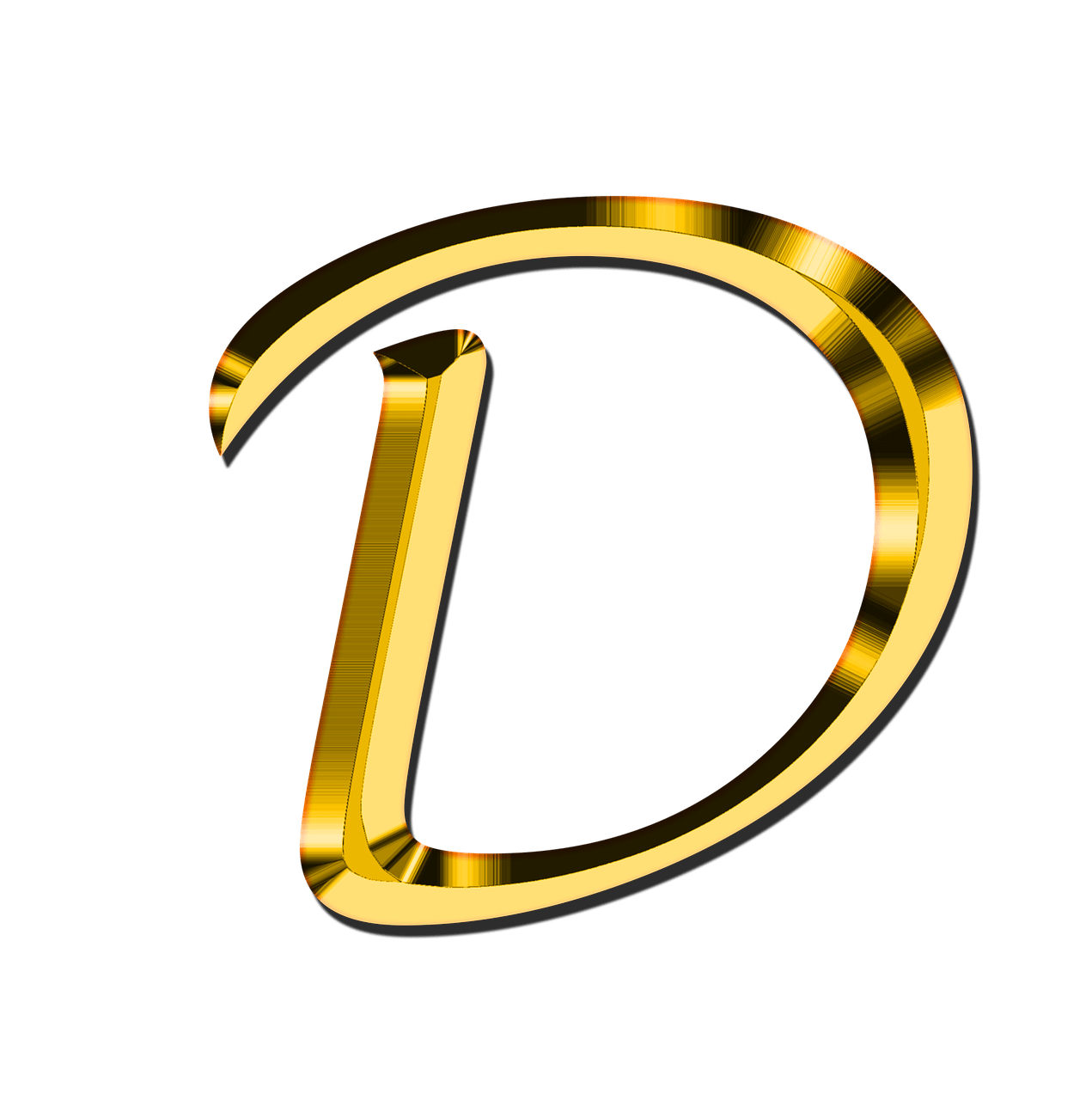 Capital Letter D