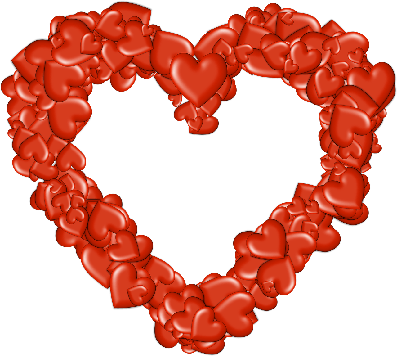 Heart Made Of Hearts