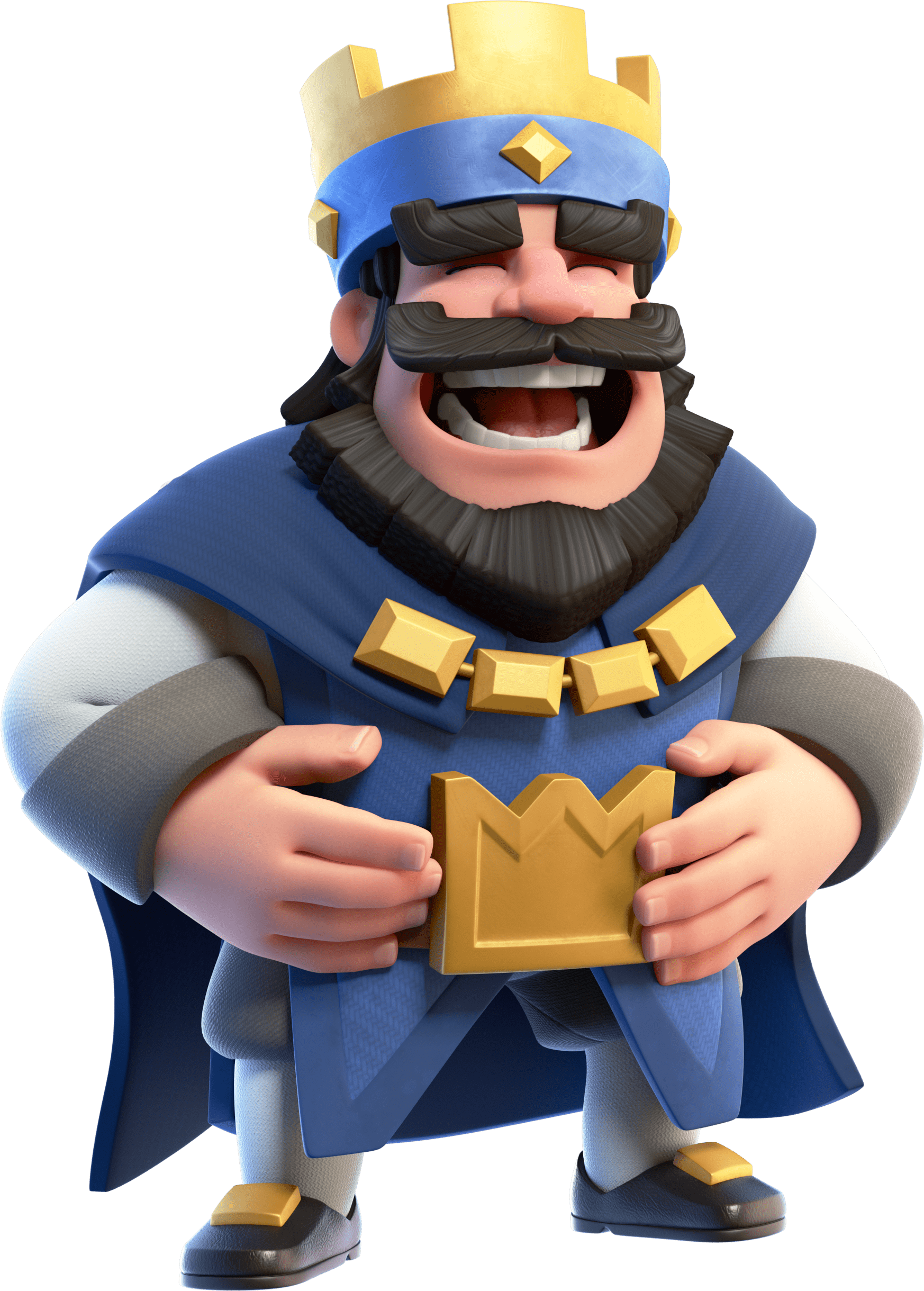 Clash Royale Laughing King