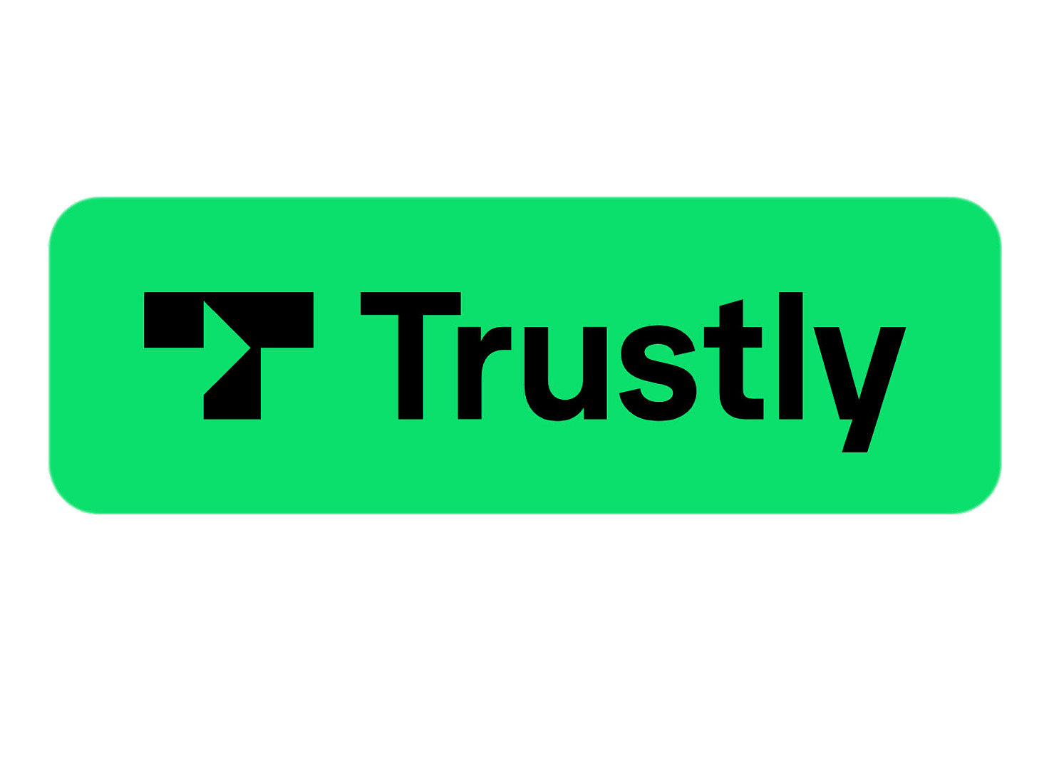 Trustly horizontal logo button