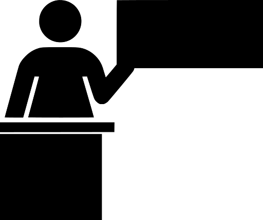 Teacher in Front of Class