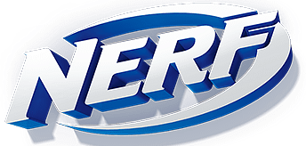 Nerf Logo Silver and Blue