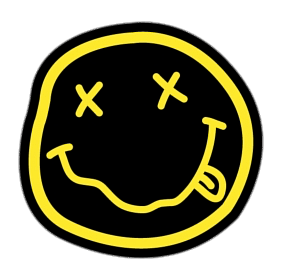 Nirvana Yellow and Black Face 