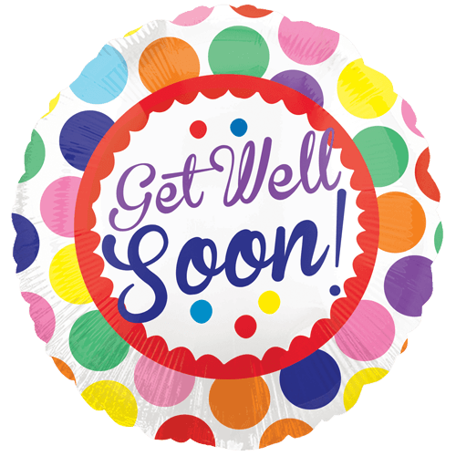Get Well Soon Plate