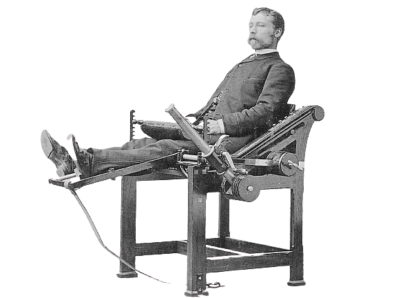 Weird Victorian Exercise Chair