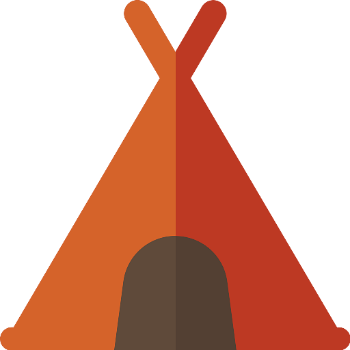 Teepee Indian Tent Icon