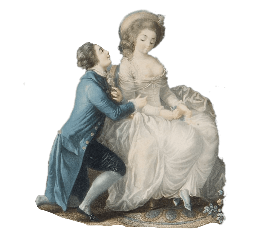 The Lover Heard, 1785 - Louis Marin Bonnet