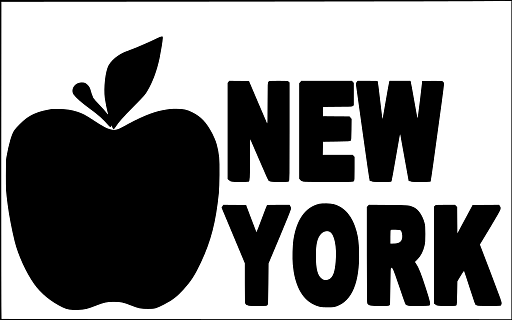 Big Apple New York Graphic Art