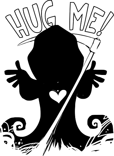 Hug Me Halloween Reaper