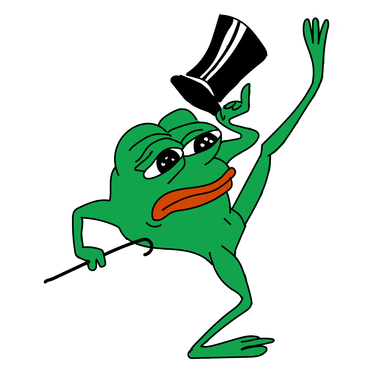 Sad Pepe Dancing