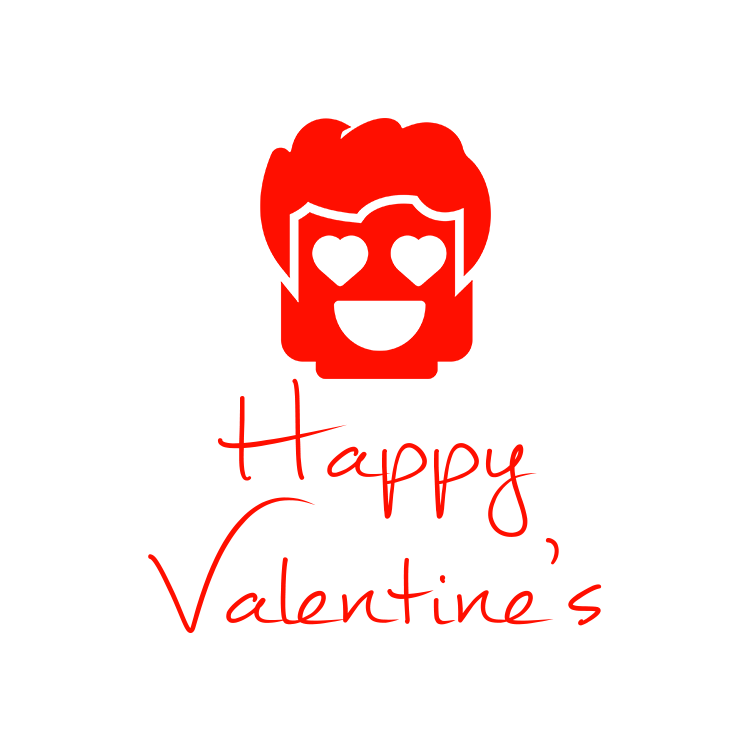 Happy Valentine's Love Face