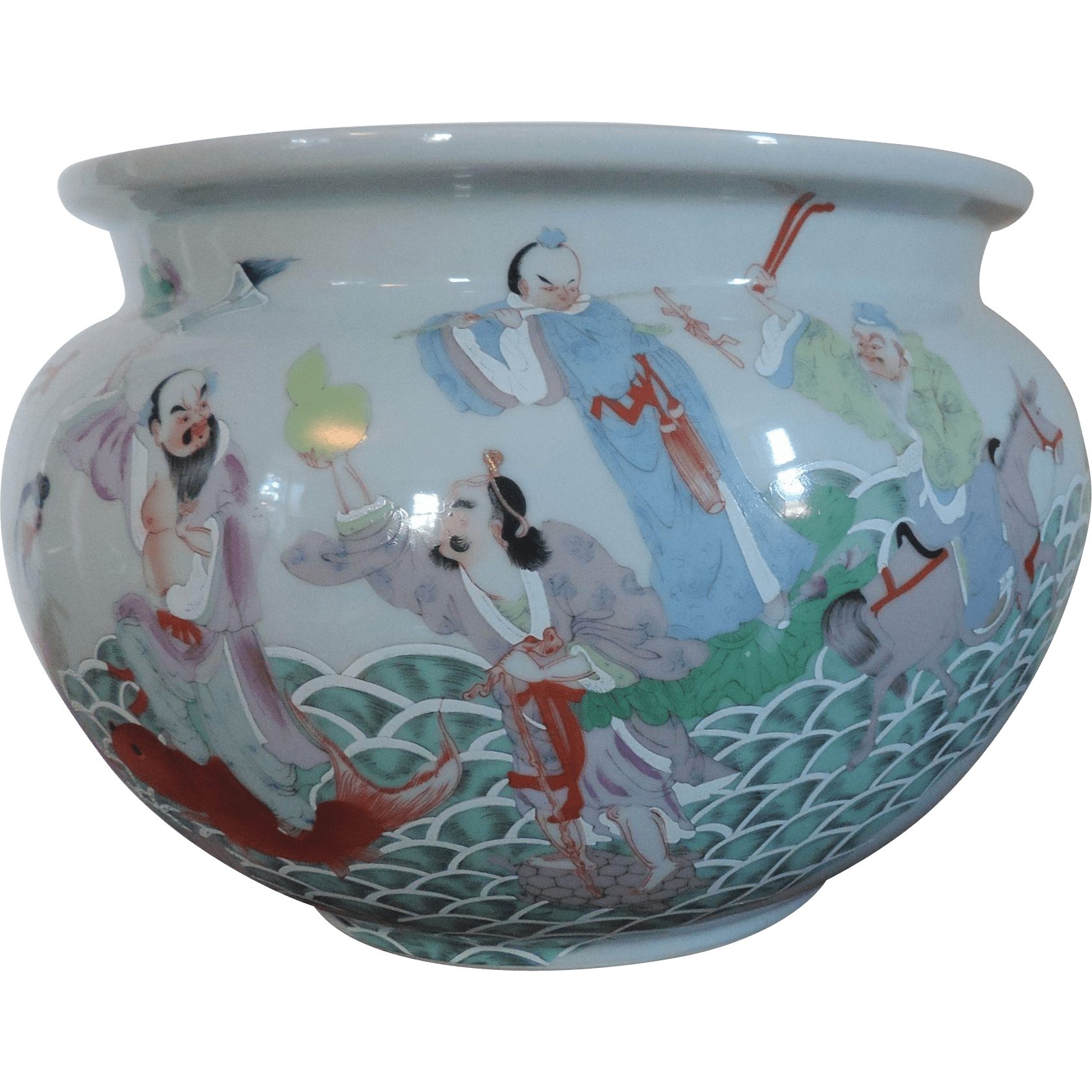Porcelain Fish Bowl