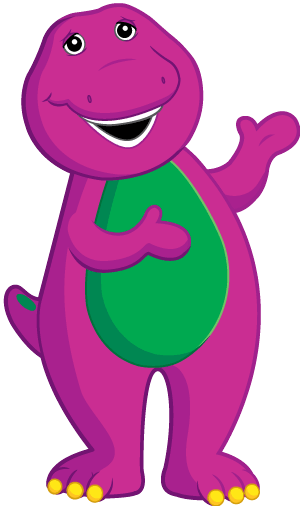 Barney Smiling