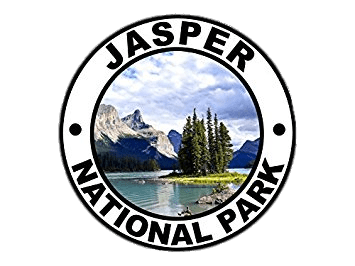 Jasper National Park Round Sticker