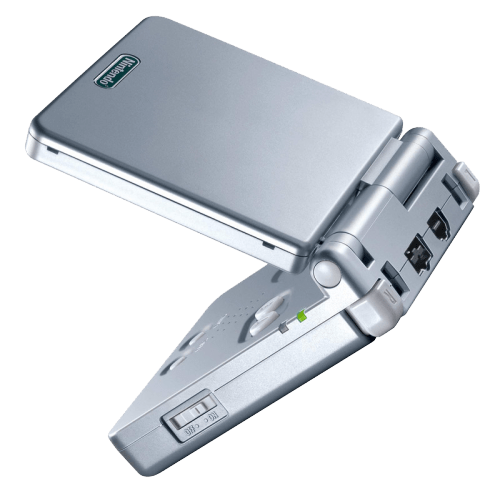 Half Open Nintendo Game Boy SP