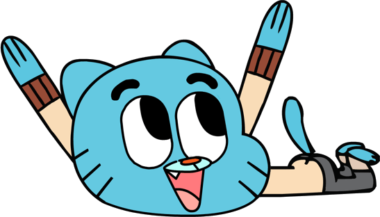 Gumball Lying Down