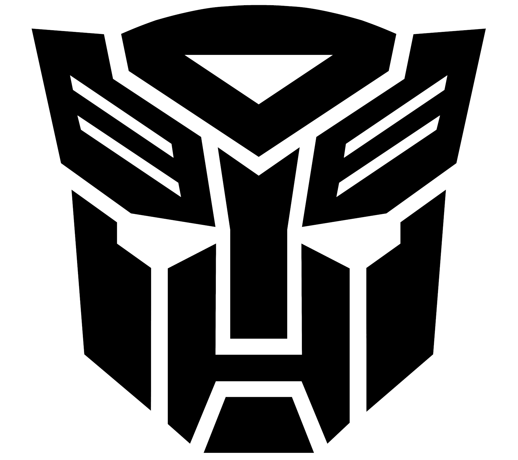 Transformers Logo Black