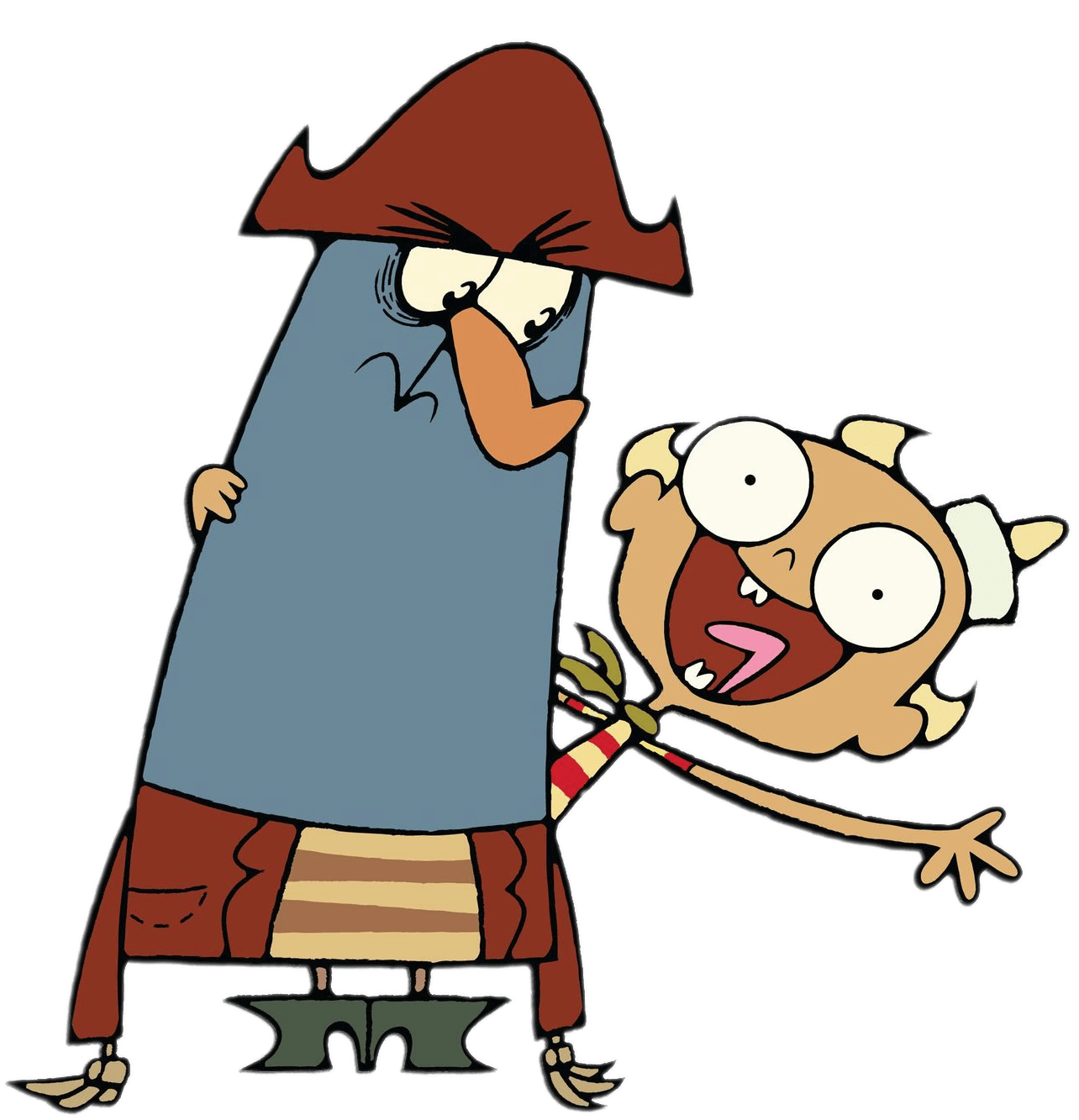 Flapjack and Captain K'nuckles