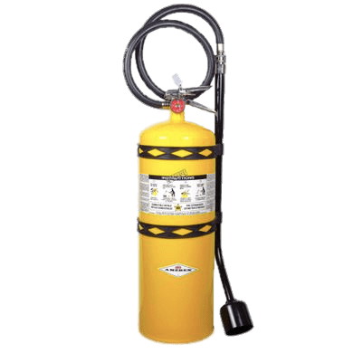 Yellow Fire Extinguisher