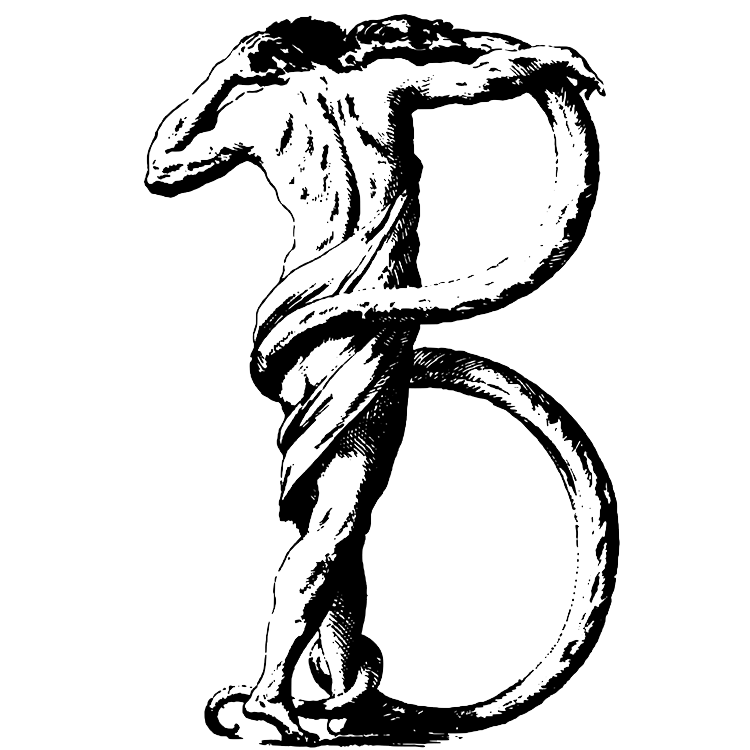 Illuminated B 1683 Dream Alphabet   Giuseppe Maria Mitelli