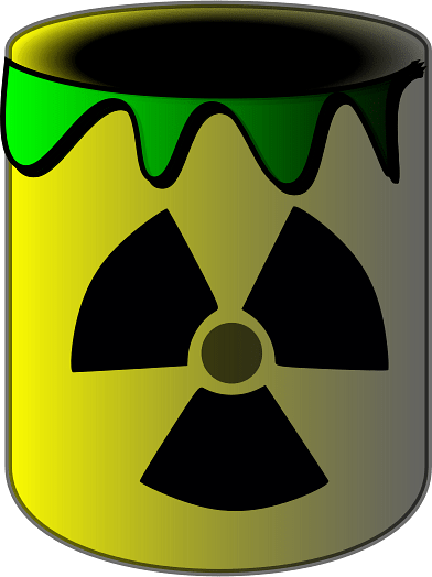 Barrel of Radioactive Waste