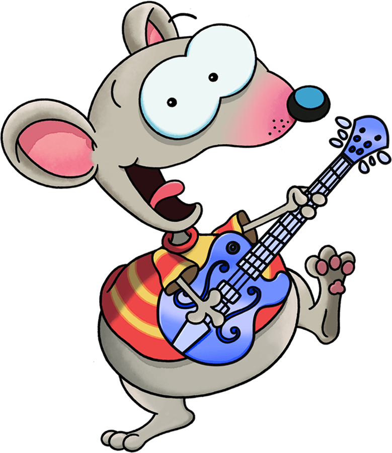 Toopy Playing the Guitar