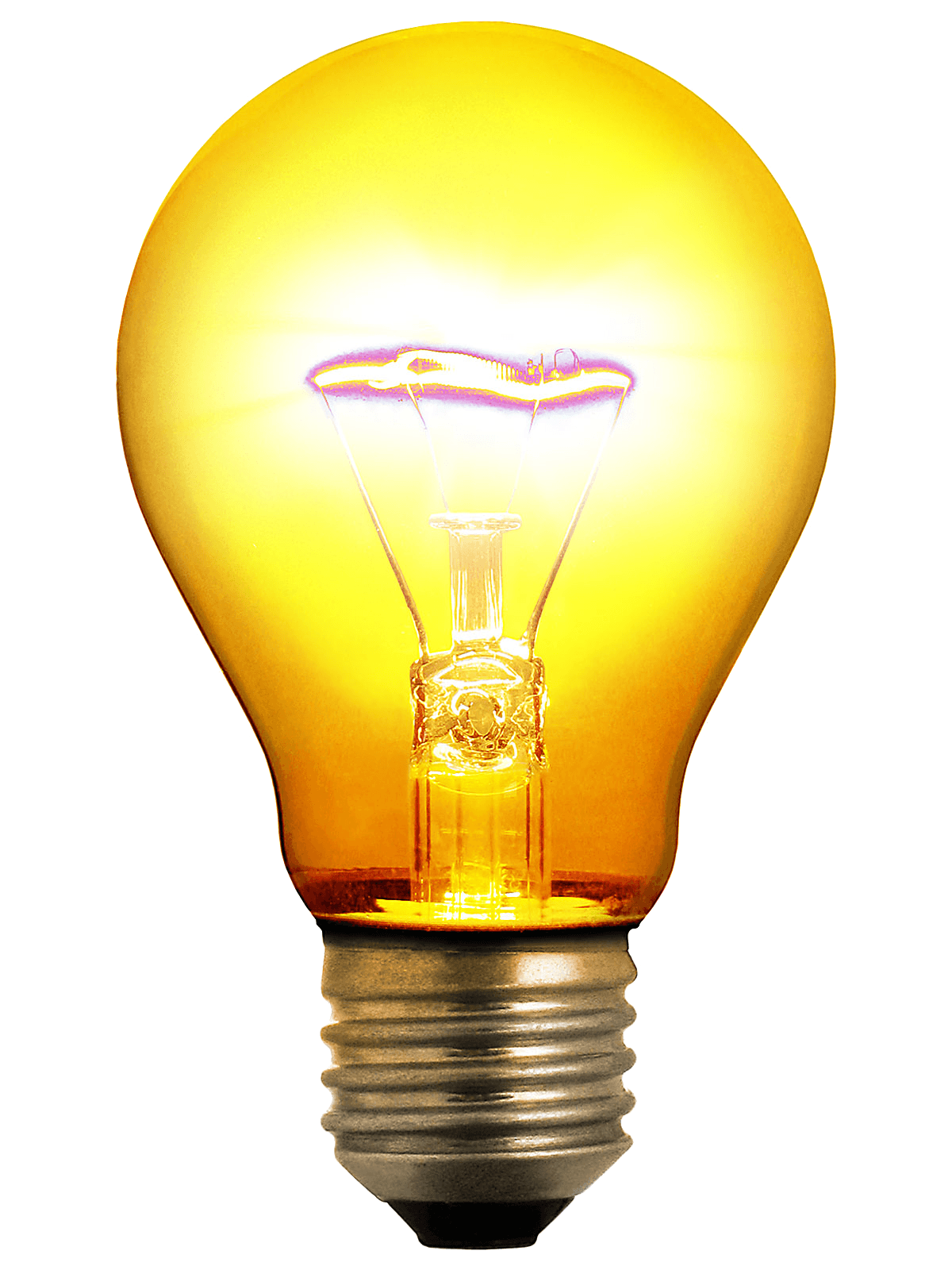 Bright Yellow Bulb