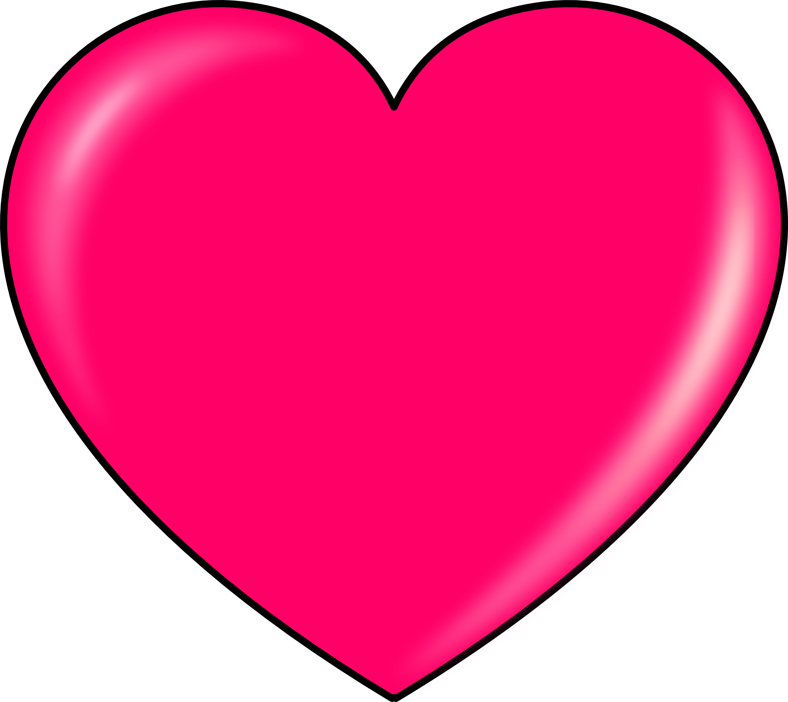 Pink Heart Clipart