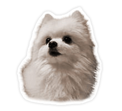 Gabe the Dog Sticker