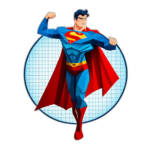 Superman Dc Comics - Circle App Icon - Fan Art
