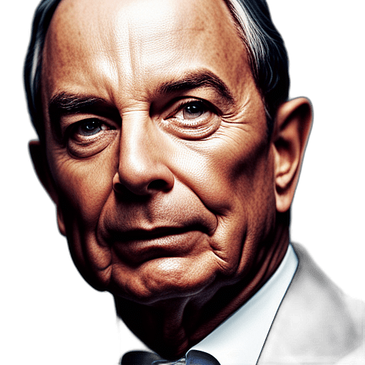 Michael Bloomberg portrait