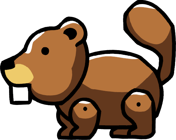 Scribblenauts Beaver