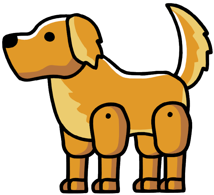 Scribblenauts Golden Retriever