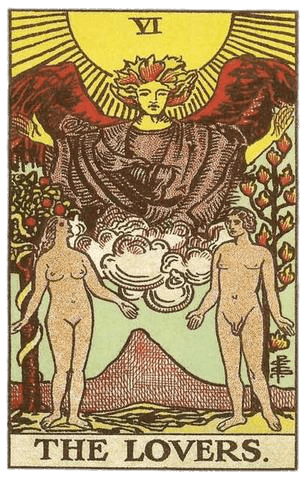 Tarot Card the Lovers
