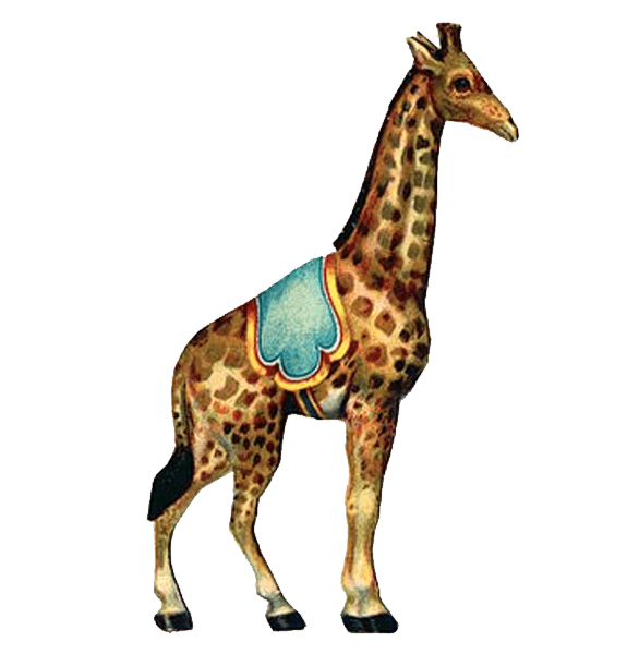 Circus Vintage Giraffe