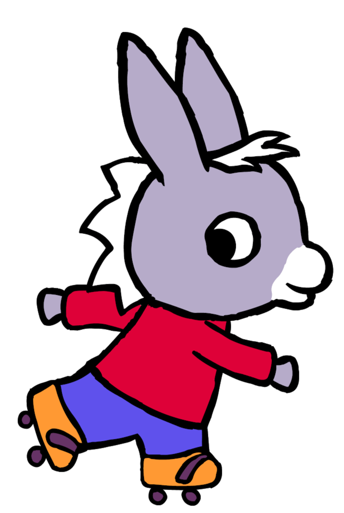 Trotro on Rollerskates